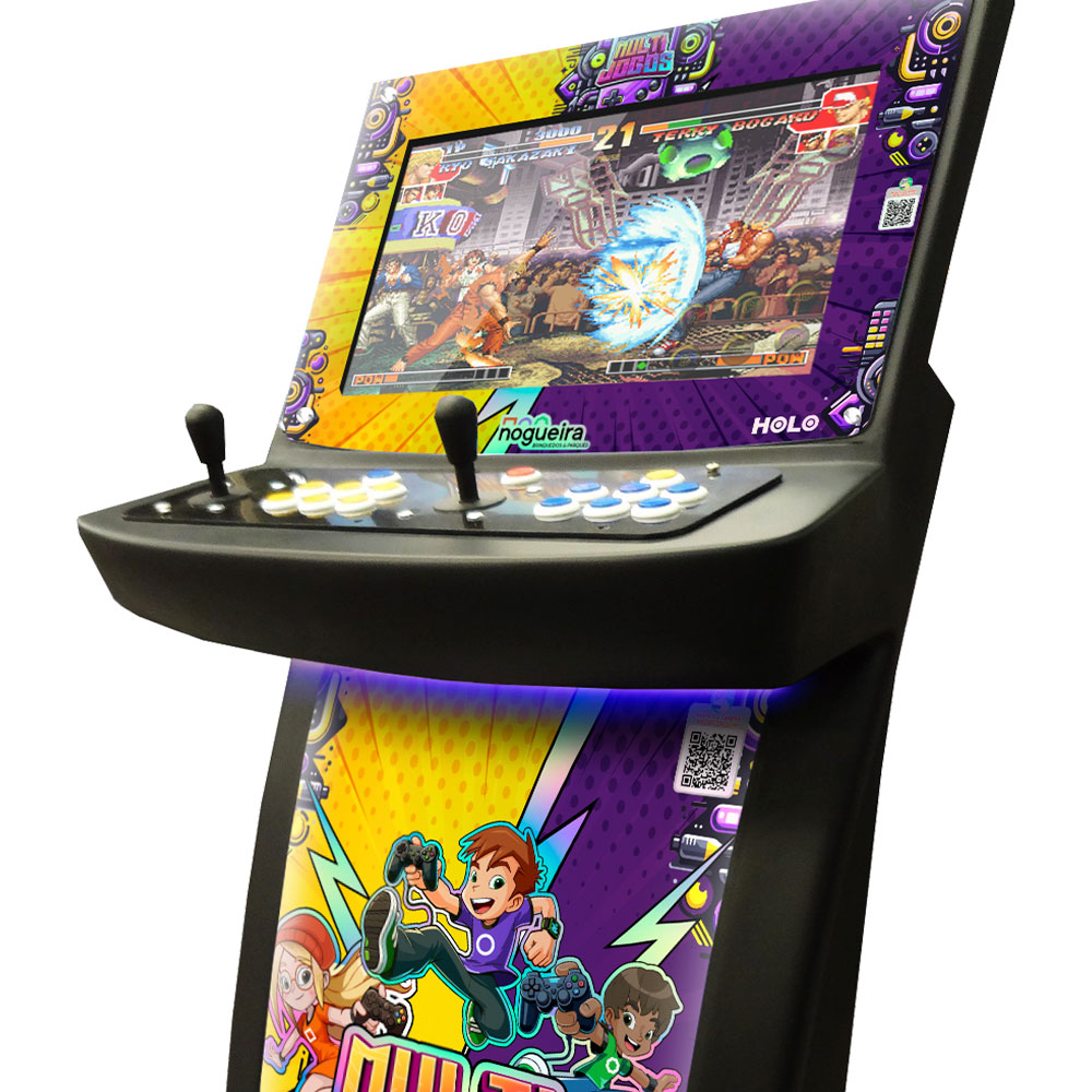 Multijogos 32" | Fliperama com 300 jogos - Imagem 3
