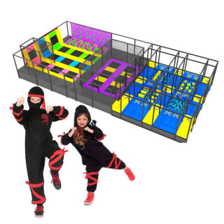 Espaço Ninja Nogueira Brinquedos | Circuito de Atividades Infantis