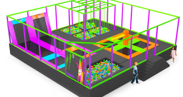 Trampolim Park Cama-Elástica