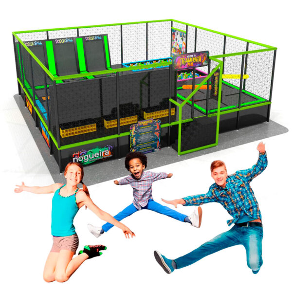 Trampolim Park Cama-Elástica