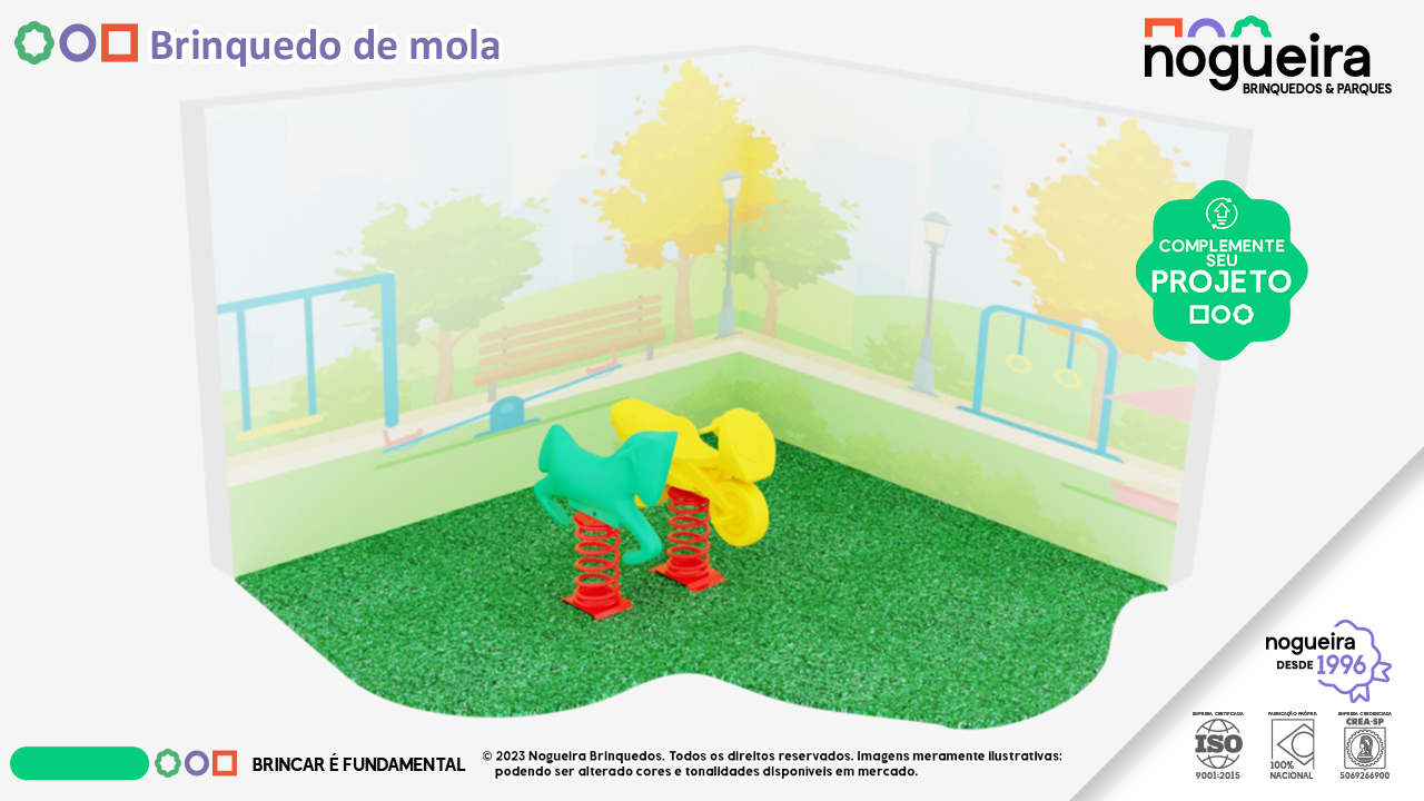 Brinquedo de mola