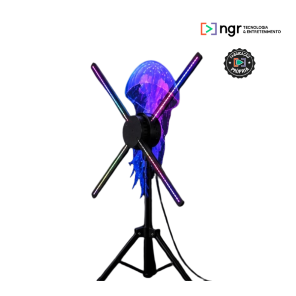 Telão Holográfico 3D com Tripé